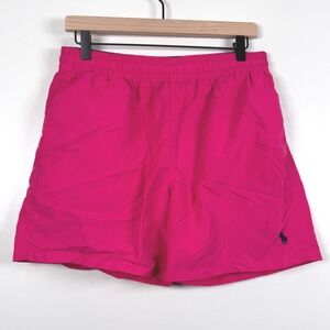 Polo Ralph Lauren‎ Men's Medium Pink Swim Trunks 5" Inseam